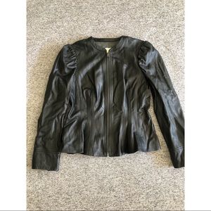 Rebecca Taylor leather jacket. Worn once!